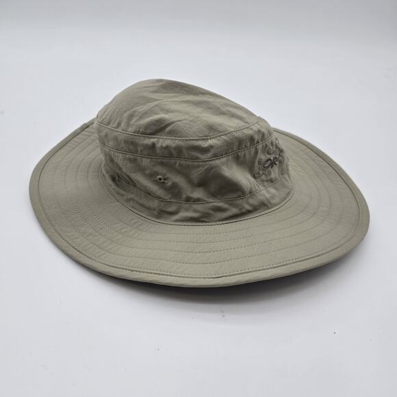Outdoor Research Hat Womens Large Hiking Sun Beach Safari Fish Wide Brim Brown main image 7
